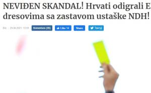 FOTO: Screenshot / Srbijanski mediji se raspisali o gafu Hrvata
